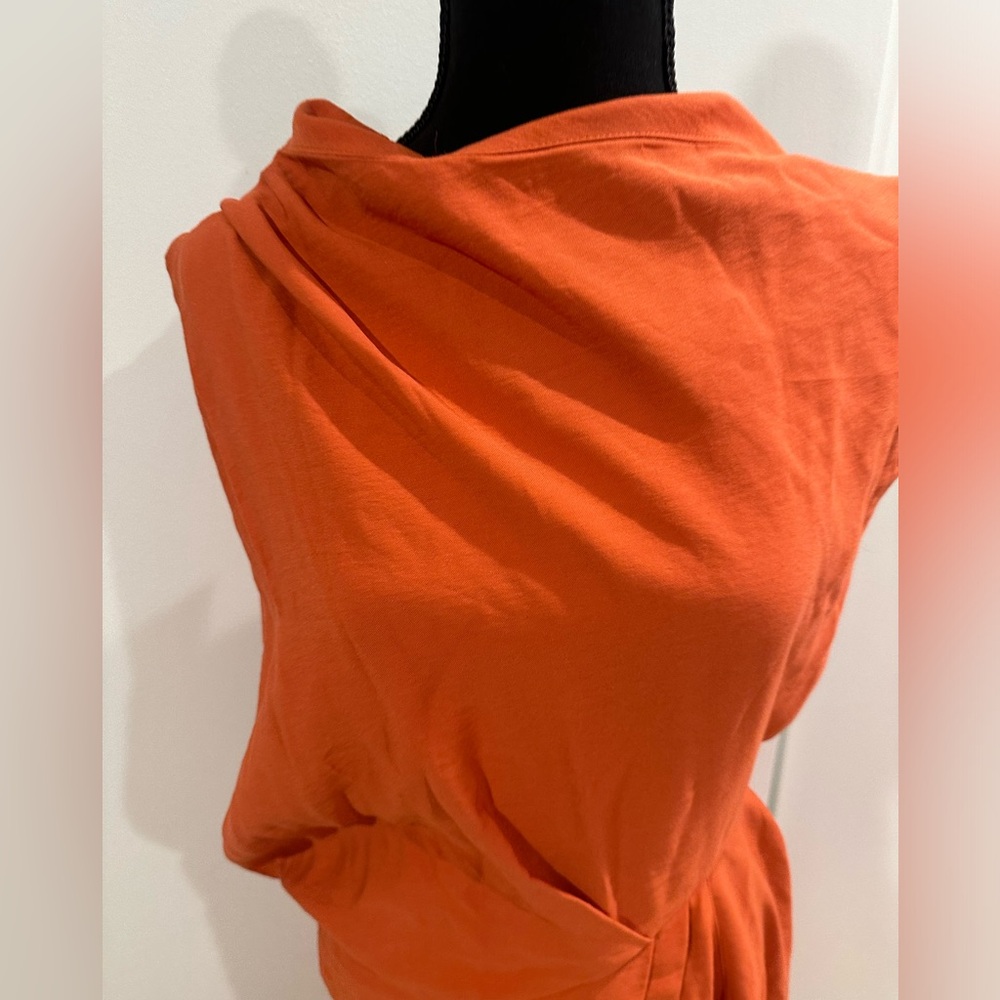 ASOS Curve Orange Maxi Dress